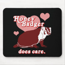 Honeybadger does care mouse mat