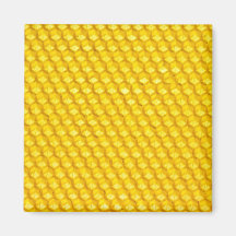 Honeycomb Refrigerator Magnet