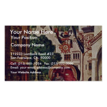 Honeymoon By Schwind Moritz Von (Best Quality) Business Card