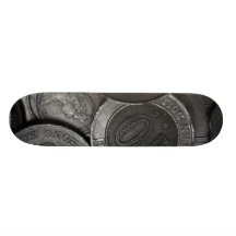 Hong Kong Coins Skate Boards