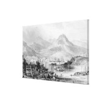 Hong-Kong from Kow-loon canvas prints