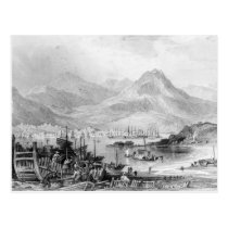 Hong-Kong from Kow-loon postcards