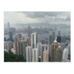 Hong Kong Mountain Peak Postcard