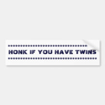 Honk Bumper Sticker