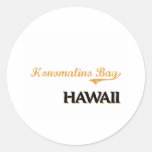 Honomalino Bay Hawaii Classic Round Sticker