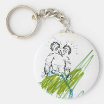 Hoo Needs Your Metaphor Key Chains