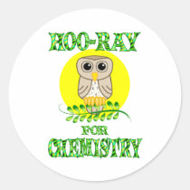 Hoo-Ray for Chemistry stickers