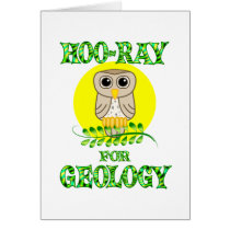 Hoo-Ray for Geology cards