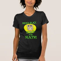 Hoo-Ray for Math t-shirts