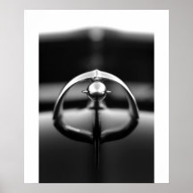 Hood Ornament 2 - Jaws Print