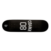 Hoodman "Obama 08" Black Skate Boards
