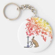 HOOKAH HARE KEYCHAINS
