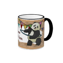 Hoola Hooping Panda, mug