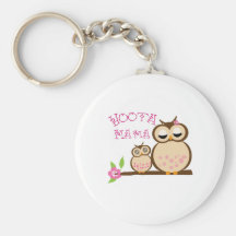 Hoota Mama Key Chain