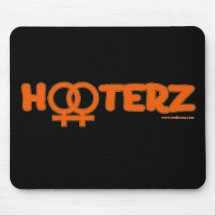 Hooterz Mouse Pad - Ladies