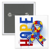 Hope 2 Autism Pin