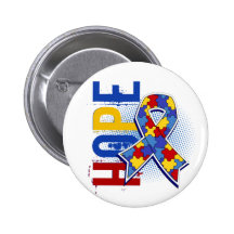 Hope 2 Autism Pin