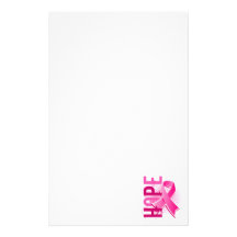 Hope 2 Breast Cancer Personalized Stationery