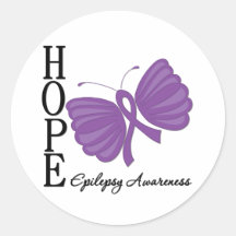 Hope Butterfly Epilepsy Sticker
