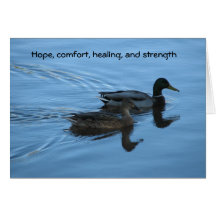 Hope, comfort, healing, and strength cards