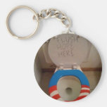 Hope-Flush Hope Toilet Keychains