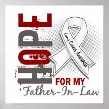 Hope For My Father-In-Law Lung Cancer Print