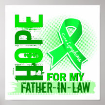 Hope For My Father-In-Law Lymphoma Poster
