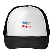 Hope is hype: Anti-Obama Hats