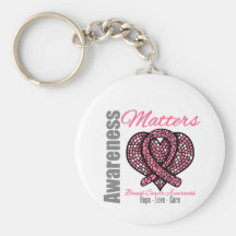 Hope Love Cure - Breast Cancer Awareness Matters Key Chain