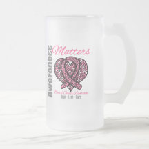 Hope Love Cure - Breast Cancer Awareness Matters Coffee Mug