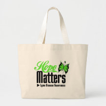 Hope Matters Lyme Disease Awareness Bag