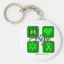 Hope - Mental Health Awareness Key Chains