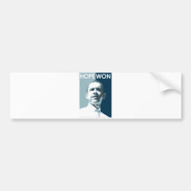 Hope Won Bumper Sticker