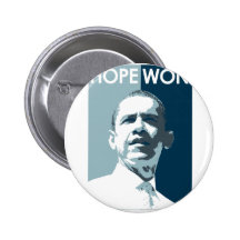 Hope Won Buttons