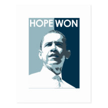 Hope Won Postcard