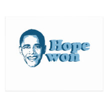 Hope Won T-shirt Post Cards
