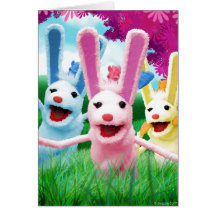 Hoppy Easter Card