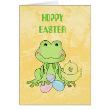 Hoppy Easter Card