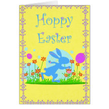 Hoppy Easter Card