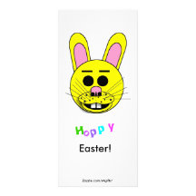 Hoppy Easter Personalized Rack Card