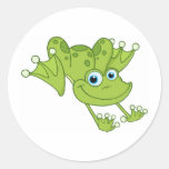 Hoppy the Happy Frog Sticker