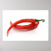 hor chilli peppers print