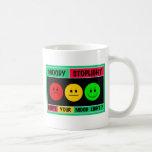 Horizontal Moody Stoplight Logo Coffee Mugs