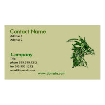 Horned Dragon Business Card