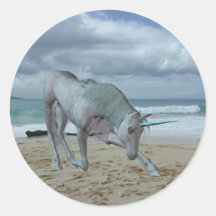 Horned Unicorn Stickers