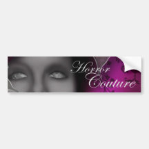 horror couture bumper sticker