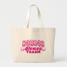 HORROR SLEAZE TRASH MERCH! TOTE BAGS