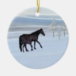 Horse and foal christmas tree christmas tree ornament