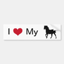 Horse Bumper Sticker