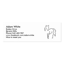 Horse Business Card
